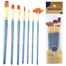 Keep Smiling Artist Brush Set 7 Pcs Nylon Hair Artist Brushes image