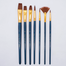 Keep Smiling Artist Brush Set 7 Pcs Nylon Hair Artist Brushes image