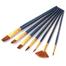 Keep Smiling Artist Brush Set 7 Pcs Nylon Hair Artist Brushes image