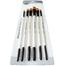 Keep Smiling Artist Flat Brush, 6 Pcs image