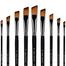 Keep Smiling Artist Long Handle Brush Set Angular, 9 pcs image