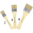 Keep Smiling Mini Flat Brush Set of 3 Pcs image