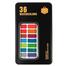 Keep Smiling Watercolor Set in Tin Box 36 Colors - Black Color Tin Box image