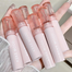 Keke Mood Pink White Bear Mirror Lip Glaze 4 Pcs Set Lipstick Lipgloss image