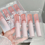 Keke Mood Pink White Bear Mirror Lip Glaze 4 Pcs Set Lipstick Lipgloss image