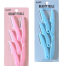 Keli Beauty Tools Eyebrow Razor 4 Pcs - Blue image