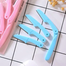 Keli Beauty Tools Eyebrow Razor 4 Pcs - Blue image