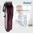 Kemei KM-2600 Hair- Clipper And Trimmer - Black And Chocolate image