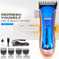 Kemei KM-7055 Beard Trimmer With 4 Different Size Clippers Shaver image