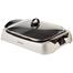 Kenwood HG266 Health Grill With Glass Lid Silver - 2000 Watt image