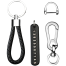 Key Chain Set With Customized Phone Card Anti Lost Pendant Split Rings image