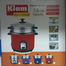 Kiam 1.8Ltr Double Pot Cute Shape Joint Less SS Body Rice Cooker image