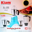 Kiam 750 Watts Mixer Grinder 4 in 1 - 1.5 Ltr image