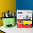 Kiam DRC 9704 2.8 Liter Stainless Steel and Non-Stick Double Pot Rice Cooker image