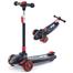 Kick Scooter for Kids 3 Wheels Deluxe Folding Aluminum 3 Adjustable Height Glider with LED Light Up wheels Body Balance Scooter image