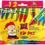 Kid Art Jumbo Crayons 12 colour image