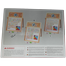 Kids 2 In 1 Wooden Writing Board Easel Black Board And Magnetic White Board Double Sided Revolving Easel Board image