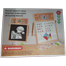 Kids 2 In 1 Wooden Writing Board Easel Black Board And Magnetic White Board Double Sided Revolving Easel Board image