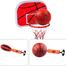 Kids Basketball Hoop And Backboard Set Wall Mounted With Net Ball And Pump Portable Indoor Outdoor Sport Toys For Kids image