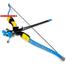 Kids Bow and Arrows Archery Set Toy with 3 Suction Cup Arrow image