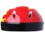 Kids Cycling Protective Gear Bike Helmet Knee Wrist Elbow Guard Roller 7pcs Set - Red image