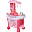 Kids Little Chef Deluxe Kitchen Pretend Play Set With Lights and Music- 31 Pcs image
