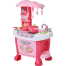 Kids Little Chef Deluxe Kitchen Pretend Play Set With Lights and Music- 31 Pcs image