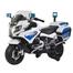 Kids Motor Byke Bmw Police White image