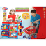 Kids Play Pretend Supermarket with Trolley Toy Set Shopping Market Set SL-32352 image