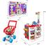 Kids Play Pretend Supermarket with Trolley Toy Set Shopping Market Set SL-32352 image