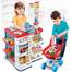 Kids Play Pretend Supermarket with Trolley Toy Set Shopping Market Set SL-32352 image