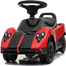 Kids Ride On Licensed Pagani Zonda Push Car With Pull Handle - Red image