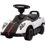 Kids Ride On Licensed Pagani Zonda Push Car With Pull Handle - White image