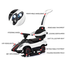 Kids Ride On Licensed Pagani Zonda Push Car With Pull Handle - White image
