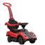 Kids Ride On Licensed Pagani Zonda Push Car With Pull Handle - Red image