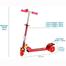 Kids Scooter - Big Size - Red Color image