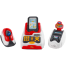 Kids, Toy Till Cash Register with Scanner, Credit Card,Play Food,Money and Groceries Shopping Basket for Boys and Girls image