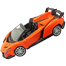 Kids XF Emulation Model Rechargeable Remote Control Toy Car - Orange image