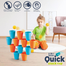 Kids educational toys speed stacking cup 3 in 1 building block pitching ball plastic image