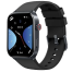 Kieslect KS2 Calling 2.01 Inch FHD AMOLED 3ATM Smart Watch (Double Strap Plus Protector) - Space Gray image