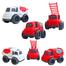 Kinetic Truck Toy Slided Fire Engine Truck With Light And Music image