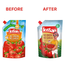 Kissan No-Onion-No-Garlic Tomato Sauce 850 gm (Doy Pack) image