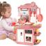 Kitchen Cooking Water Function Interesting Pretend Toy Kitchen Play Set image