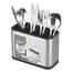 Kitchen Cutlery Organizer Knife Stand Plastic Drain Storage Holder image