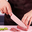 Kitchen Knife Set With Peeler And Scissor Multicolor Non Stick Blade Set For Home And Cooking Use 6Pcs image
