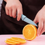 Kitchen Knife Set With Peeler And Scissor Multicolor Non Stick Blade Set For Home And Cooking Use 6Pcs image