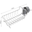 Kitchen Sink Organizer Faucet Rack image