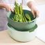 Kitchen Vegetable Fruit Washing Strainer Bowl image