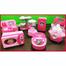 Kitchen and Household Utility 8 Pcs Toy Set for Kids Working Household Appliances (Microwave Oven, JMG, Refrigerator ) Toy for Girls image
