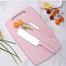 Knife and Cutting Board Set Wheat Straw Vegetable Meat Chopping Board Hanging Hole Kitchen Accessory Hand Tools Kitchenware image